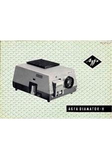 Agfa Diamator H manual. Camera Instructions.